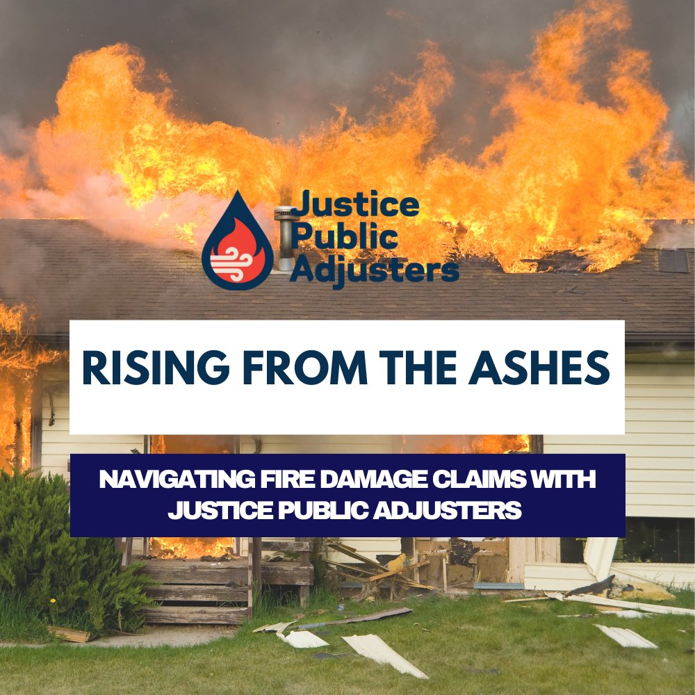 Rising from the Ashes: Navigating Fire Damage Claims with Justice Public Adjusters