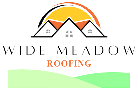 Logo of wide meadow roofing