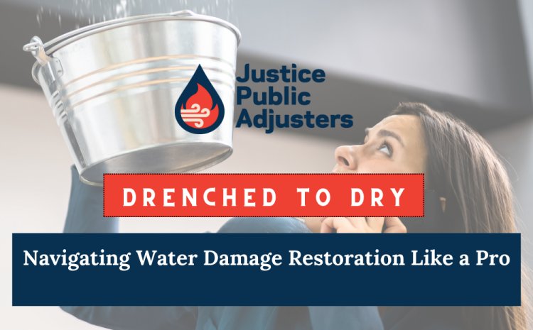  Drenched to Dry: Navigating Water Damage Restoration Like a Pro