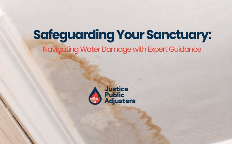  Safeguarding Your Sanctuary: Navigating Water Damage with Expert Guidance 