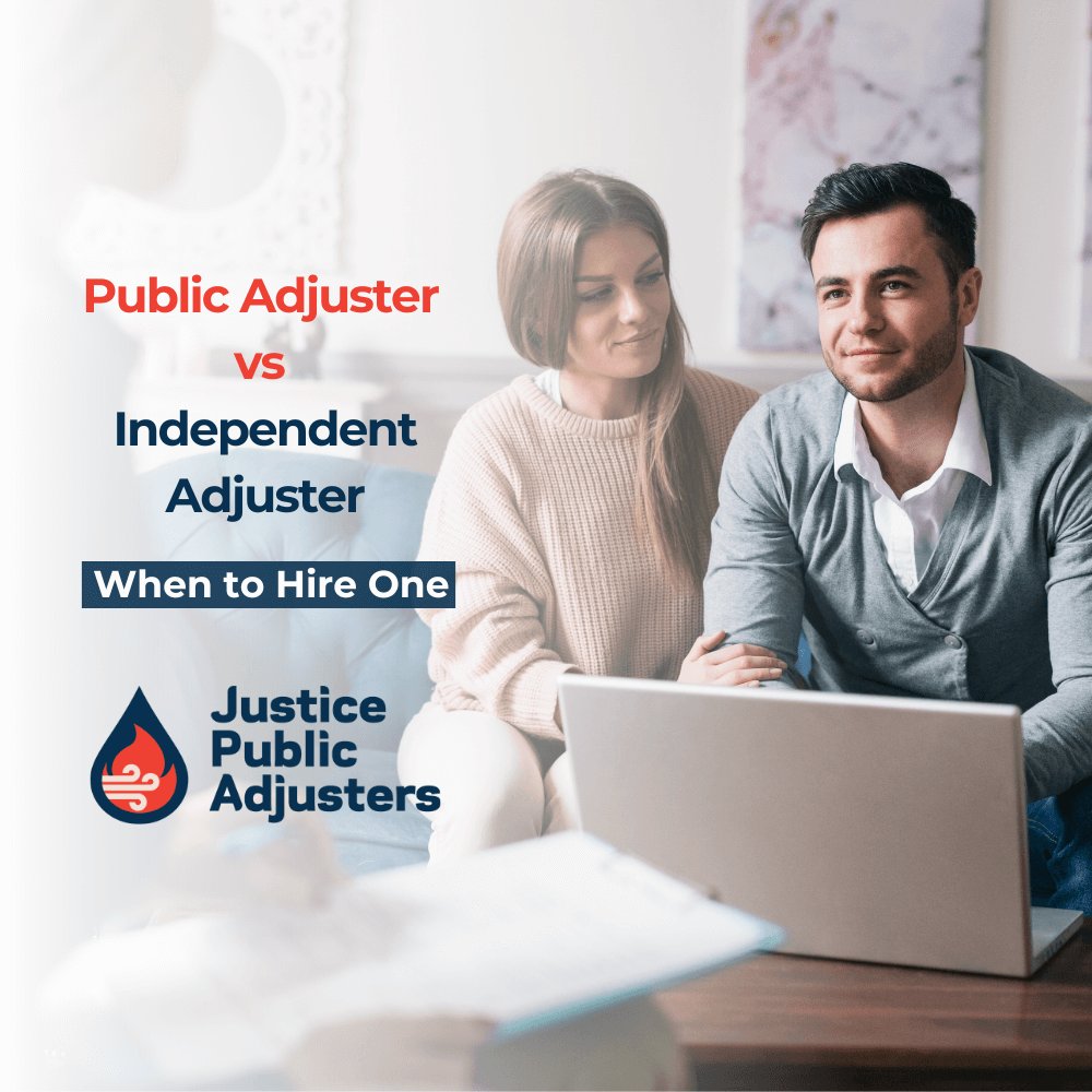 The Key Differences: Public Adjuster vs. Insurance Company Adjuster